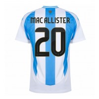 Argentinien Alexis Mac Allister #20 Fußballbekleidung Heimtrikot Copa America 2024 Kurzarm